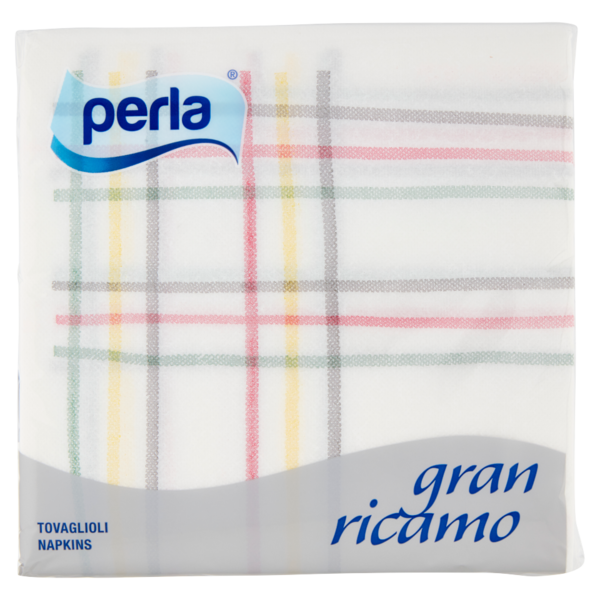 perla gran ricamo Tovaglioli 45 pz