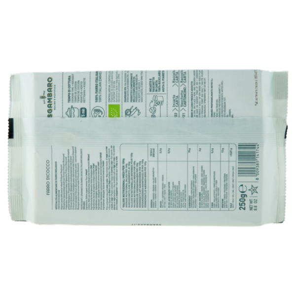 Sgambaro Bio Farro Dicocco Fettuccine N° 74 250 g