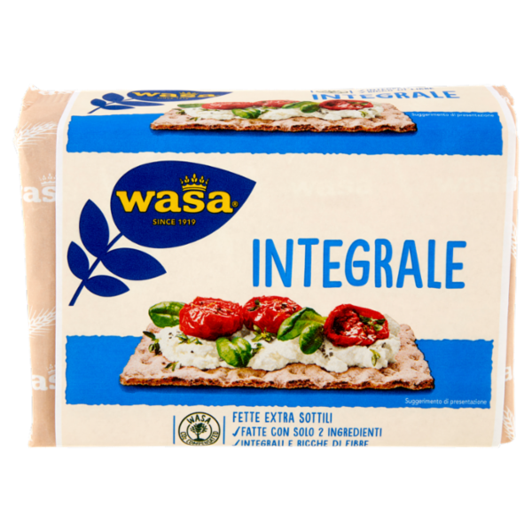 Wasa Integrale Cracker con Solo Due Ingredienti 270g