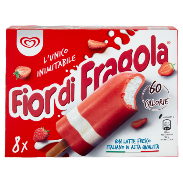 Algida Fior di Fragola 8 x 51 g