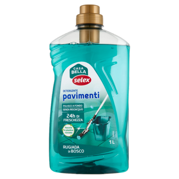 Selex Casa Bella Detergente per Pavimenti Rugiada di Bosco 1 L