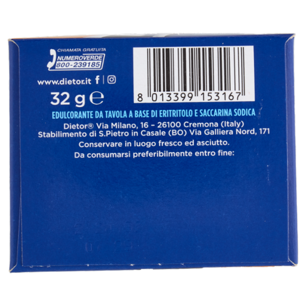 my Dietor Zero Calorie Bustine 40 x 0,8 g