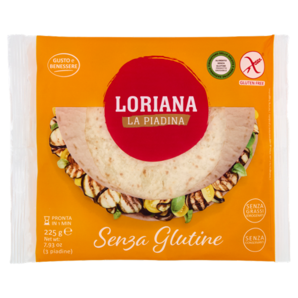Loriana la Piadina Senza glutine 225g