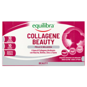 Equilibra Collagene Beauty Pelle e Bellezza 10 Stick Monodose 100 Ml