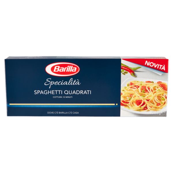 Barilla Pasta Specialità  Spaghetti quadrati 100% Grano Italiano 500 g