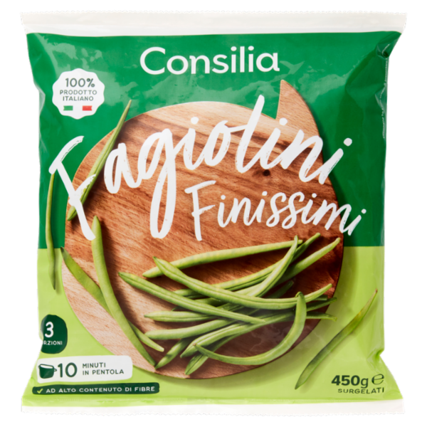 Consilia Fagiolini Finissimi Surgelati 450 g
