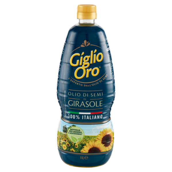 Giglio Oro Olio di Semi di Girasole 100% Italiano 1 L