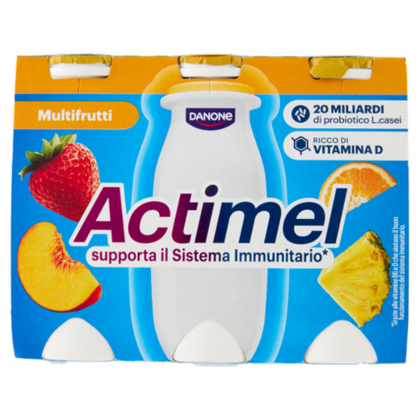 Actimel multifrutti 6 x 100 g