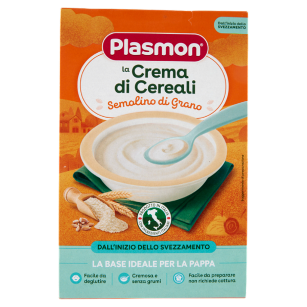 Plasmon la Crema di Cereali Semolino di Grano 230 g