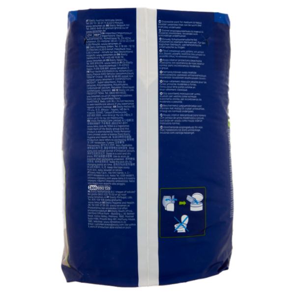 Tena Men Active Fit Pants Plus Size L/XL 8 Pz