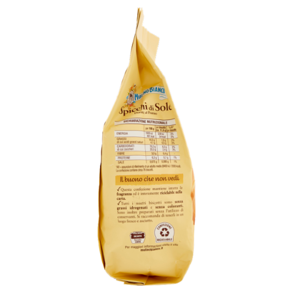 Mulino Bianco Spicchi di Sole Biscotti Dorati al Forno 900g