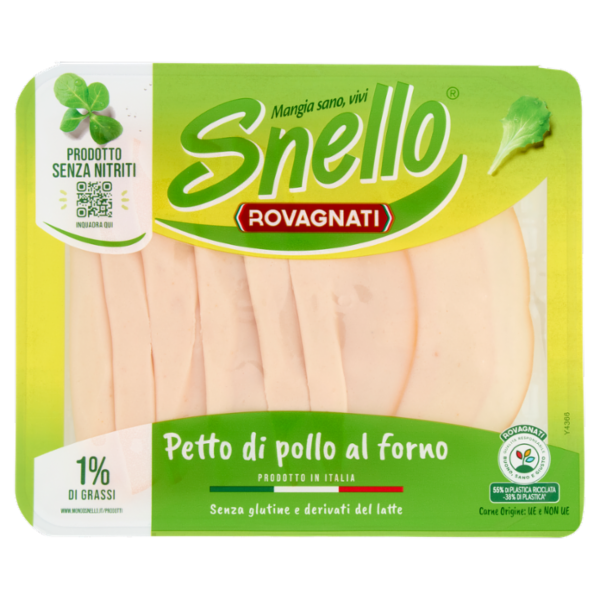 Rovagnati Snello Petto di Pollo al forno 0,100 Kg