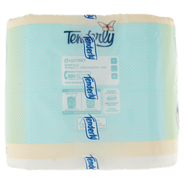 Tenderly Vintage edition Maxi Rotoli di Carta Igienica 12 pz