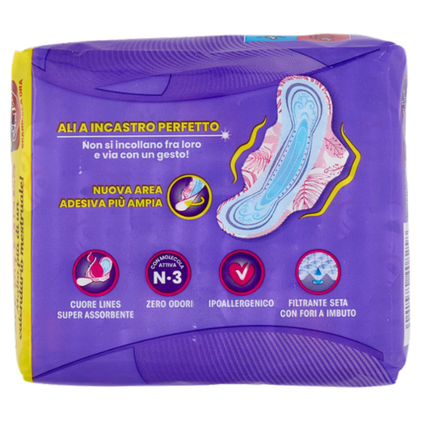 Lines Seta ultra con ali 14+2 pz