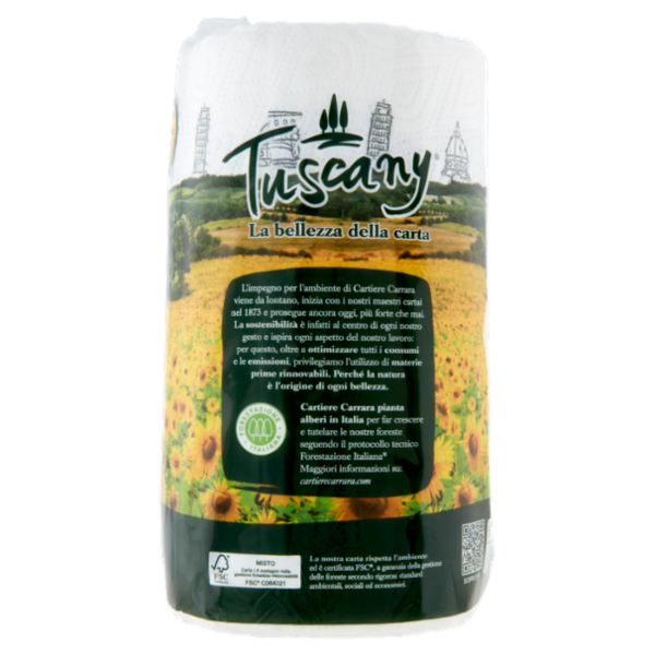 Tuscany asciugatutto 3 veli ultra resistenti 3 pz