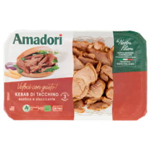 Amadori Kebab Di Tacchino 0,280 Kg