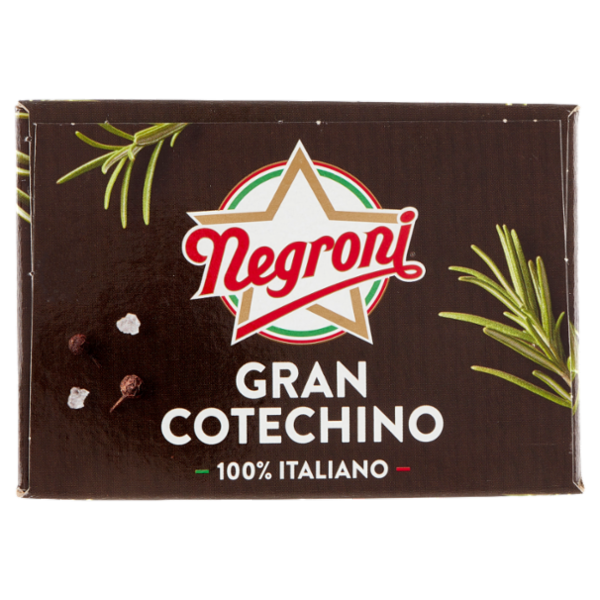 Negroni Gran Cotechino 100% Italiano 800 g