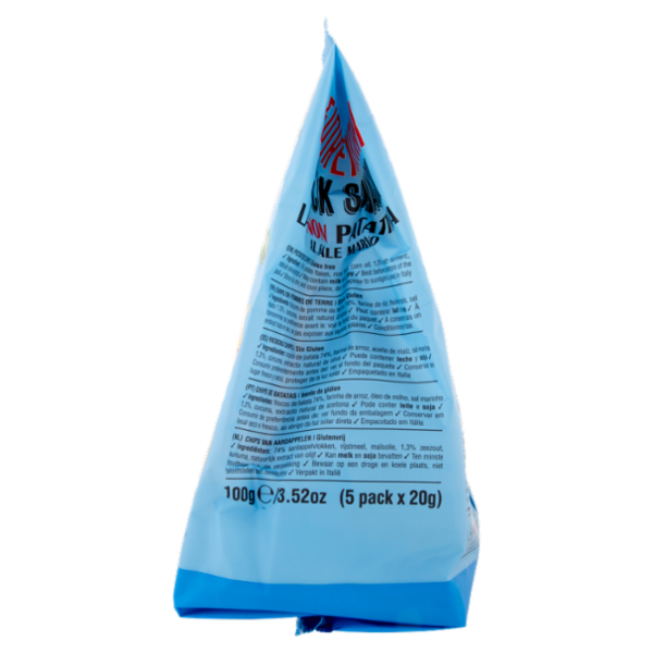 Fiorentini gli Originali Snick Snack la Non Patatina al Sale Marino 5 x 20 g