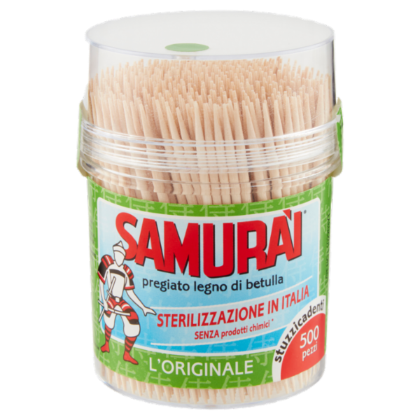 Samurài l'Originale stuzzicadenti 500 pz