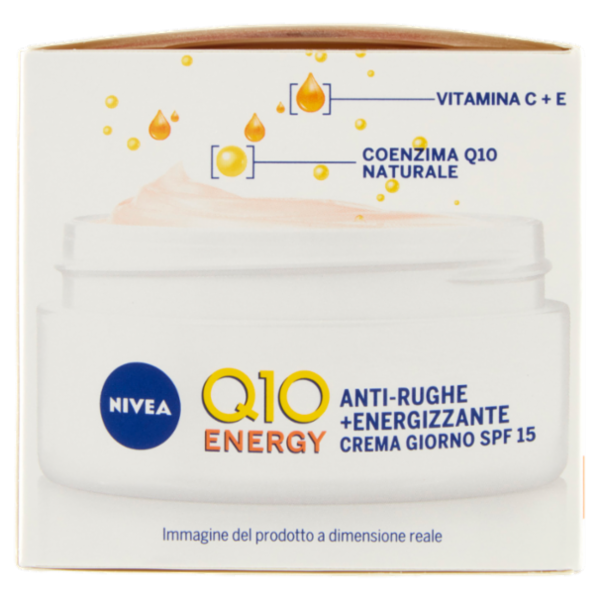 Nivea Q10 Energy Anti-Rughe + Energizzante Crema Giorno SPF 15 50 ml
