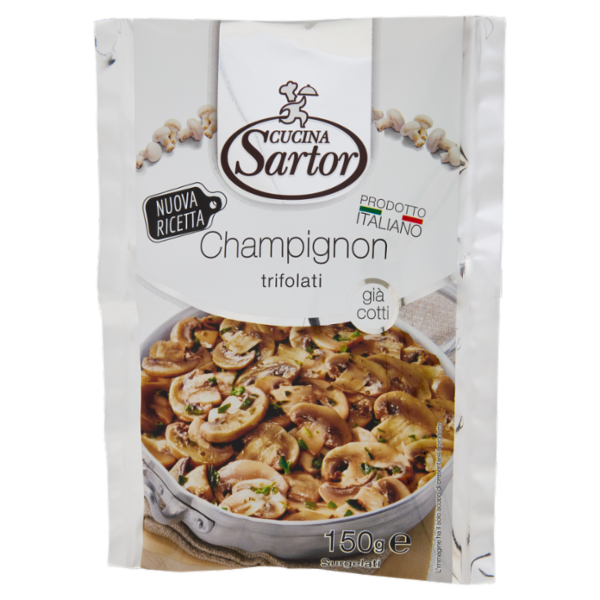 Cucina Sartor Champignon trifolati Surgelati 150 g