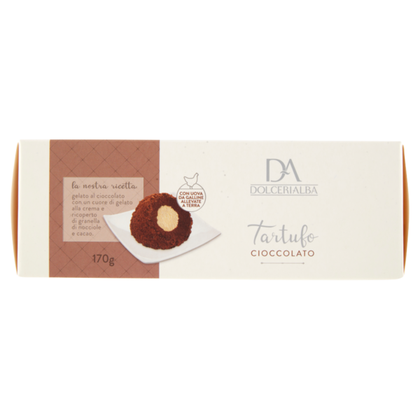 Dolcerialba Tartufo Cioccolato 2 x 85 g