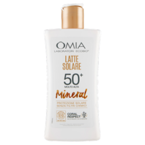 Omia Laboratori Ecobio Latte Solare 50⁺ Molto Alta Mineral 200 Ml