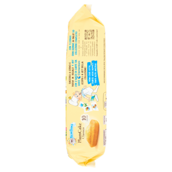 Mulino Bianco Plumcake Classico Merenda con Yogurt Italiano 10 pezzi 330g