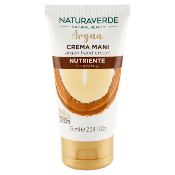 Naturaverde Natural Beauty Argan Crema Mani Nutriente 75 ml