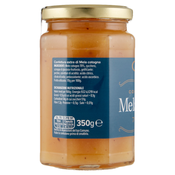 Consilia Optima Confettura Extra di Mele Cotogne 350 g