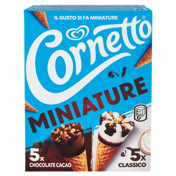 Cornetto Algida Miniature 5 Classico 5 Chocolate Cacao 190 g