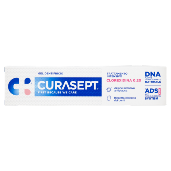 Curasept Gel Dentifricio Trattamento Intensivo Clorexidina 0.20 75 ml