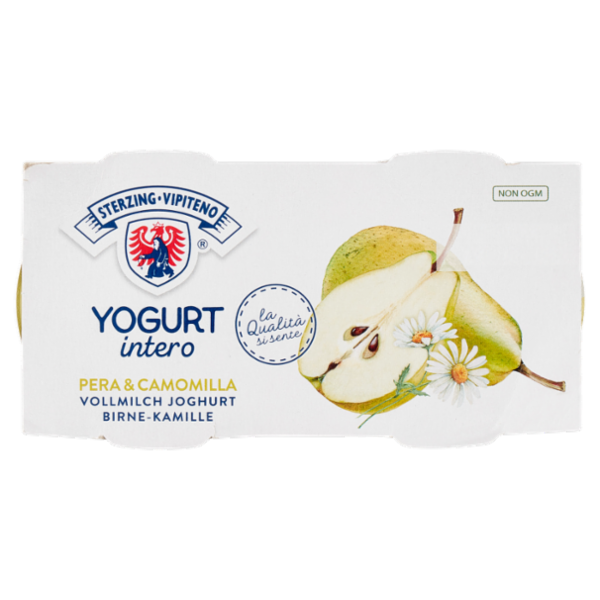 Sterzing Vipiteno Yogurt intero Pera & Camomilla 2 x 125 g