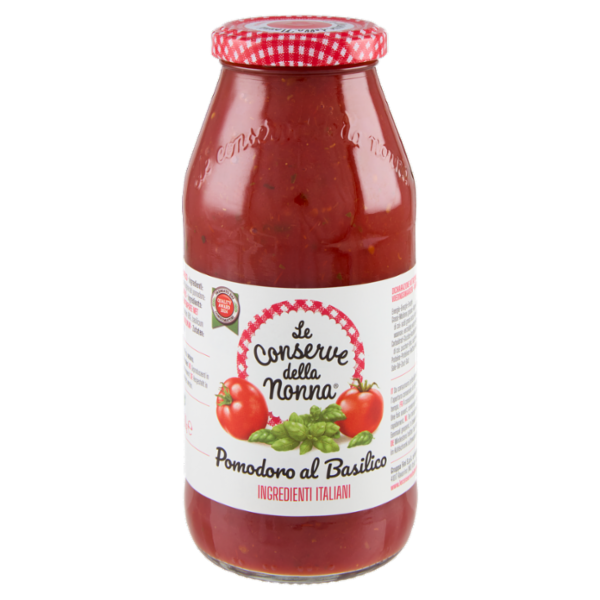 Le Conserve della Nonna Pomodoro al Basilico 500 g