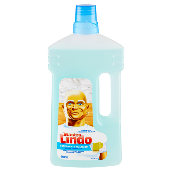 Mastro Lindo Detersivo Pavimenti Multiuso Superfici Delicate 950 ml