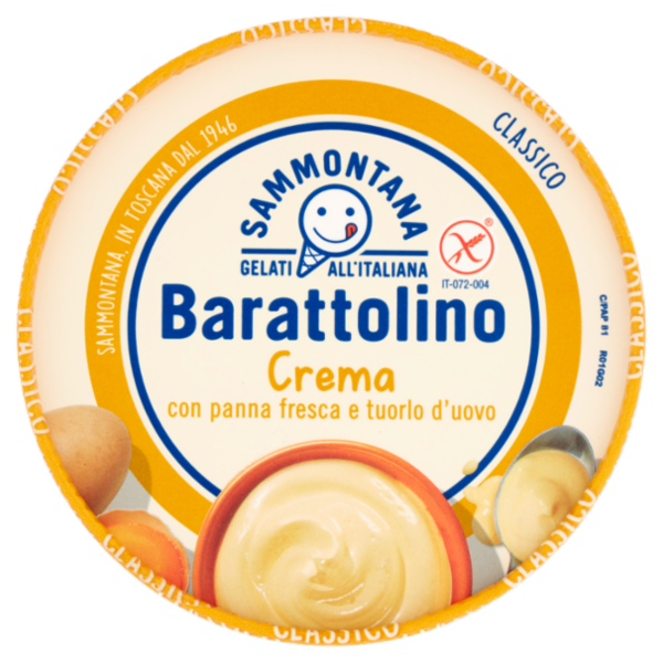 Sammontana Barattolino Classico Crema 500 g