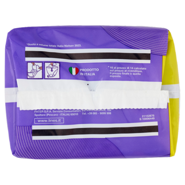 Lines Seta ultra con ali 14+2 pz