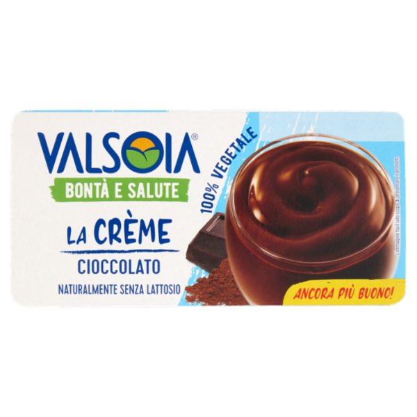 Valsoia Bontà e Salute la Crème Cioccolato gusto intenso 2 x 115 g