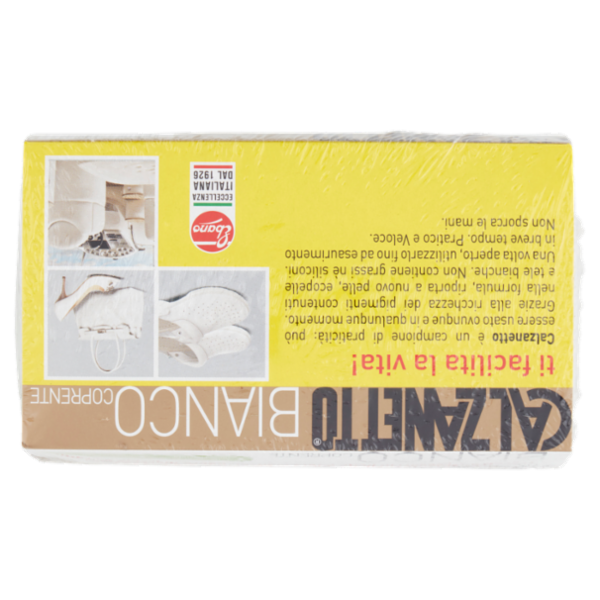 Calzanetto la magica spugna Bianco Coprente