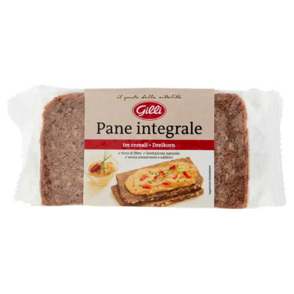 Gilli Pane integrale tre cereali 500 g