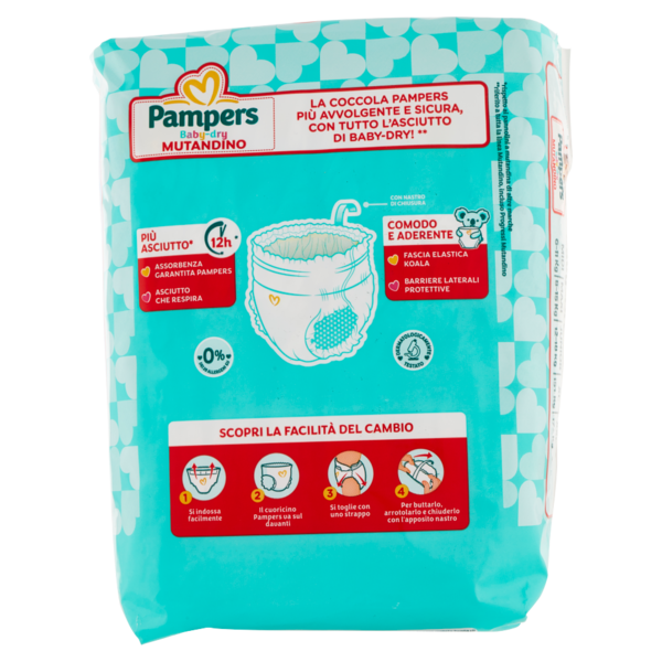 Pampers Baby-dry Mutandino 4 Maxi 16 pz