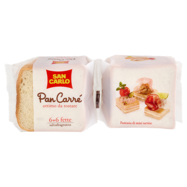 San Carlo Pan Carrè 6 + 6 fette 220 g