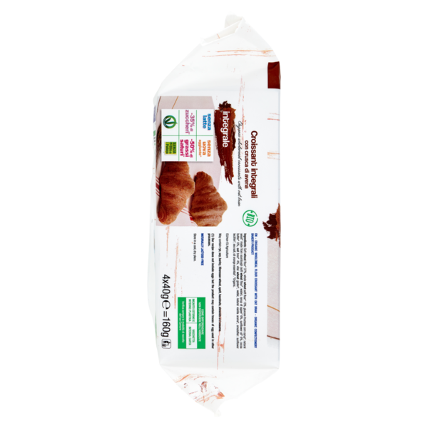 Náttúra Croissant integrali con crusca di avena Bio 4 x 40 g