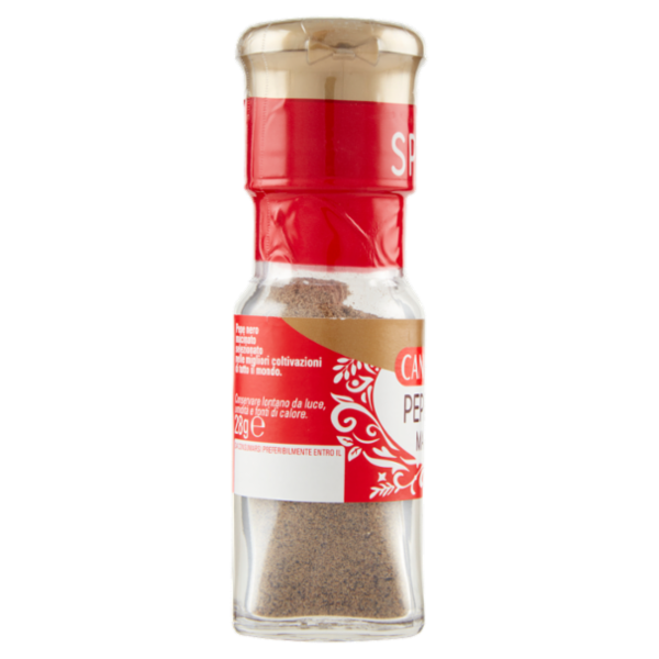 Cannamela Spezie Pepe Nero Macinato 28 g