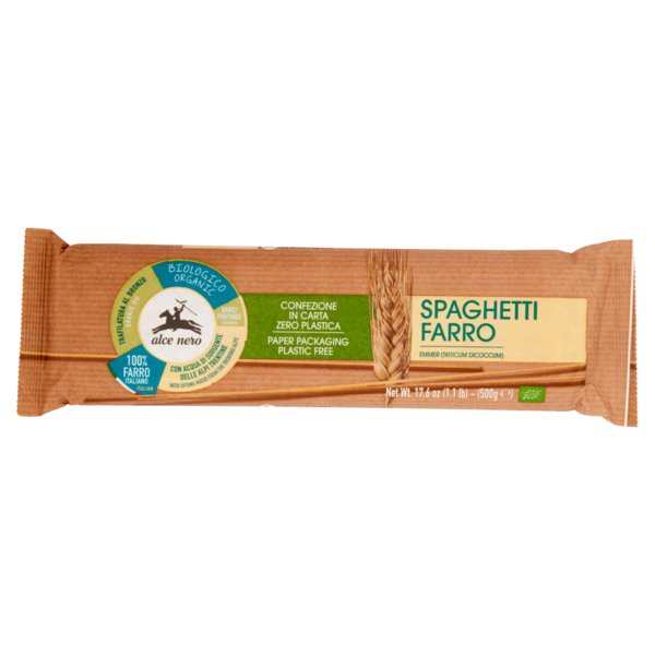alce nero Spaghetti Farro 500 g
