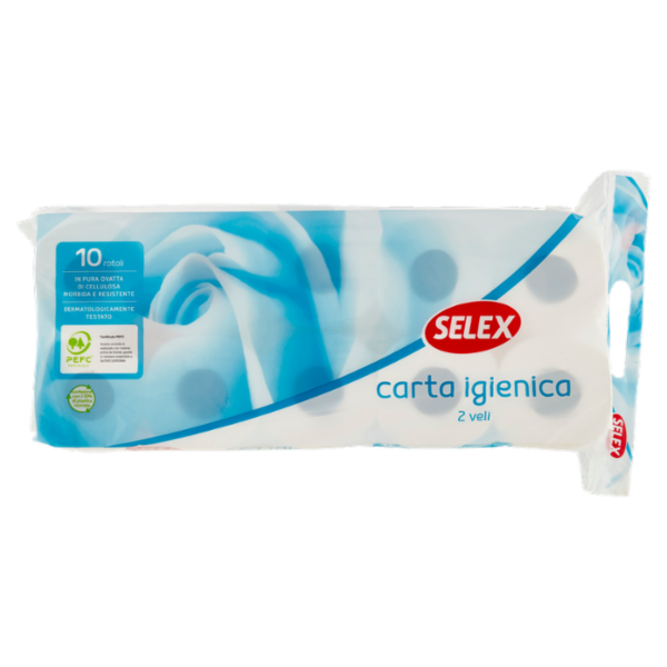 Selex Carta igienica 10 rotoli 2 veli