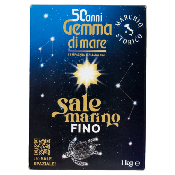 Gemma di mare sale marino Fino 1 Kg