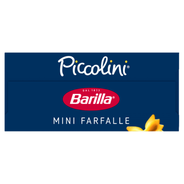 Barilla Pasta Piccolini Mini Farfalle 100% Grano Italiano 500 g