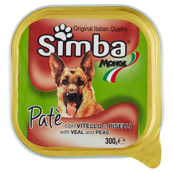 Simba Patè con Vitello e Piselli 300 g