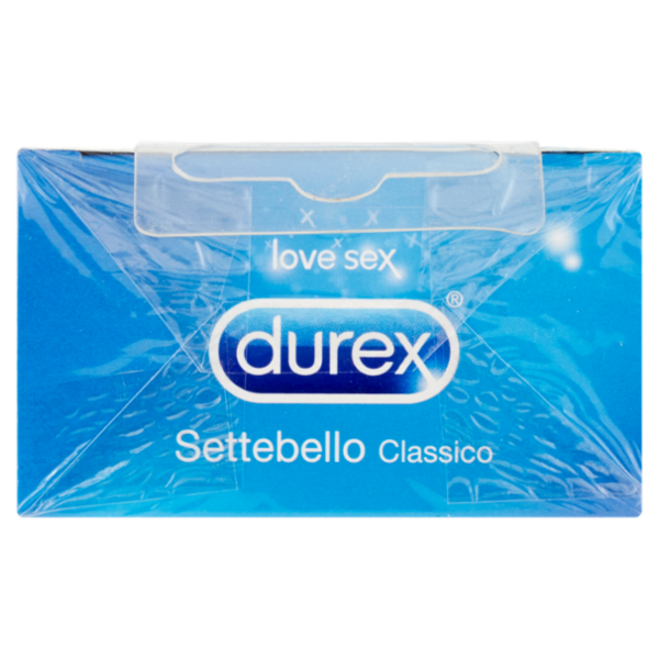Durex Preservativi Settebello Classico, 12 Profilattici